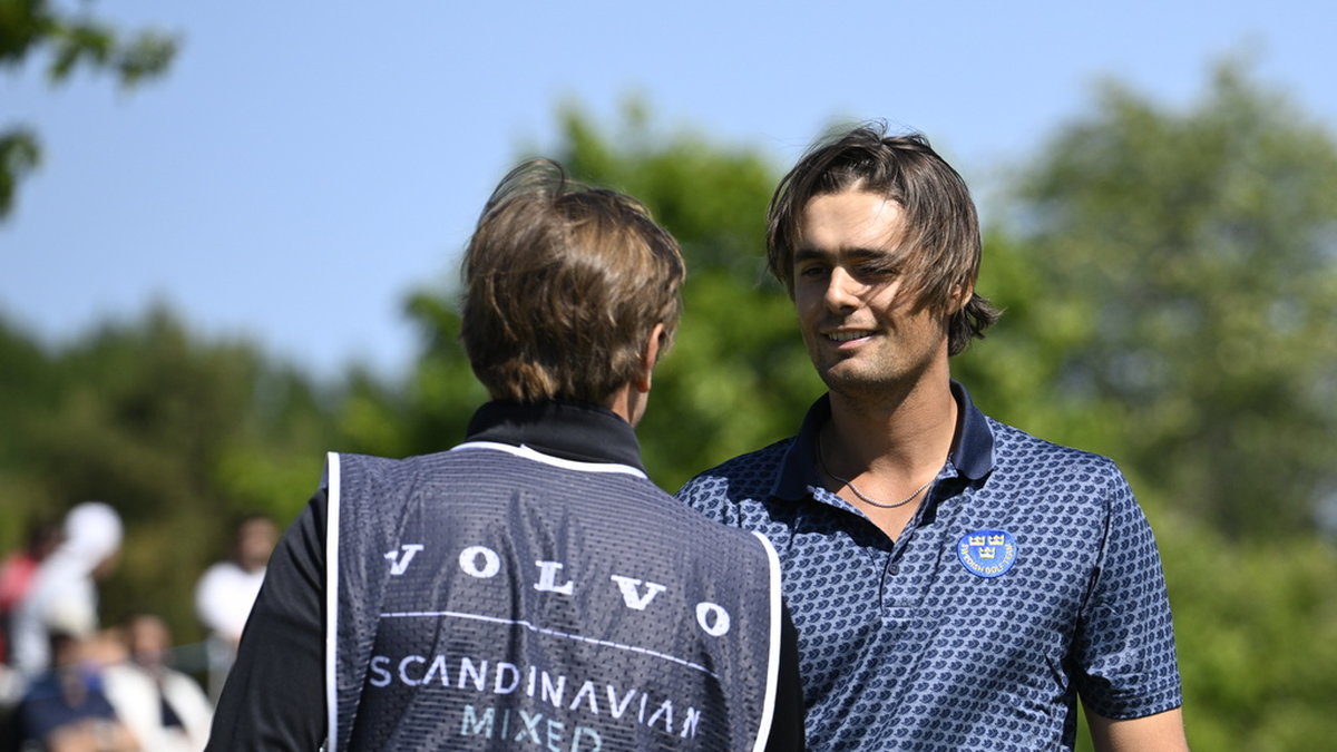 Hugo Townsend storspelade under sista rundan i Scandinavian Mixed.