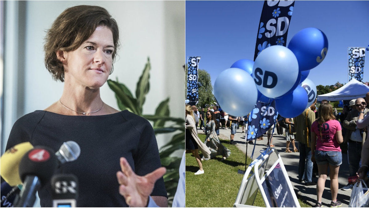 Anna Kinberg Batra är "övertygad" om att Sverigedemokraternas väljare inte är rasister. 