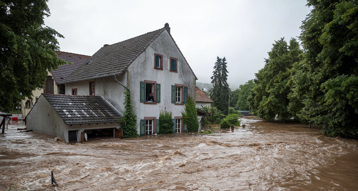 Tyskland, översvämning