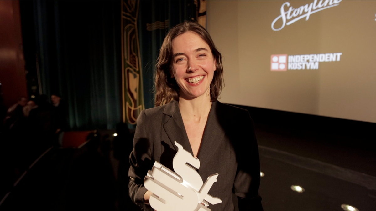 Malin Ingrid Johansson vinner Göteborg filmfestivals kortfilmspris.