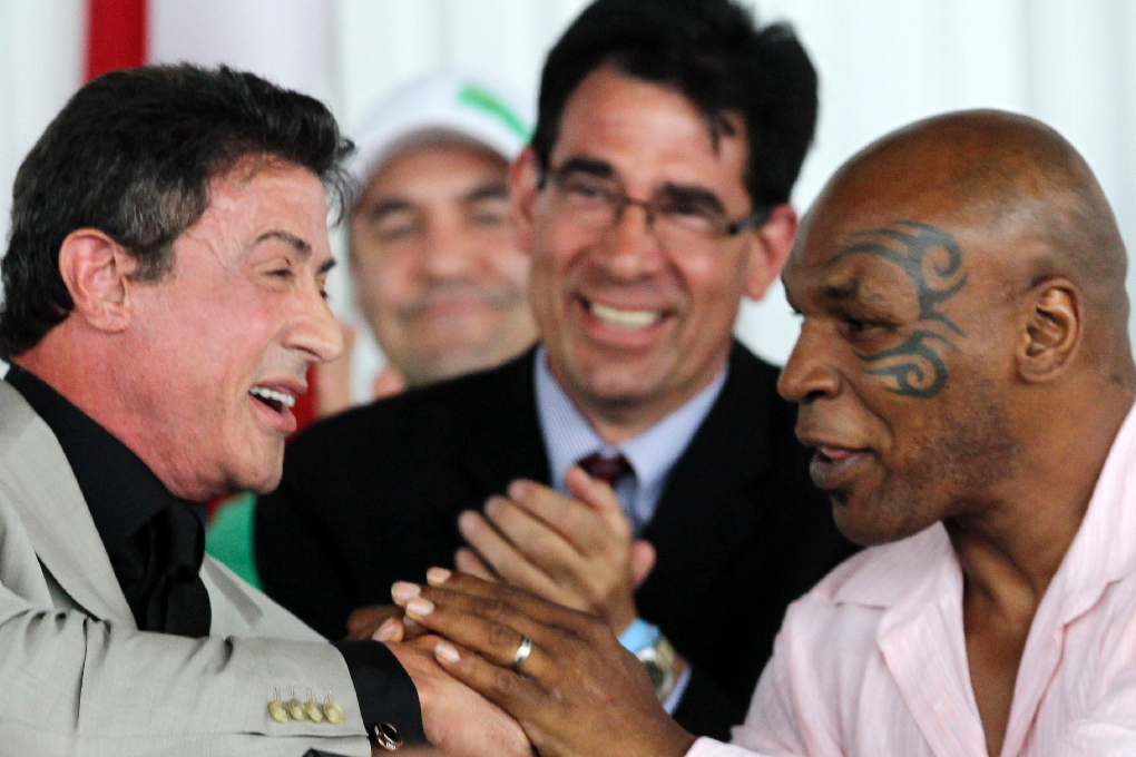 Rocky, Sylvester Stallone, Mike tyson, Hall of Fame, Film, boxning