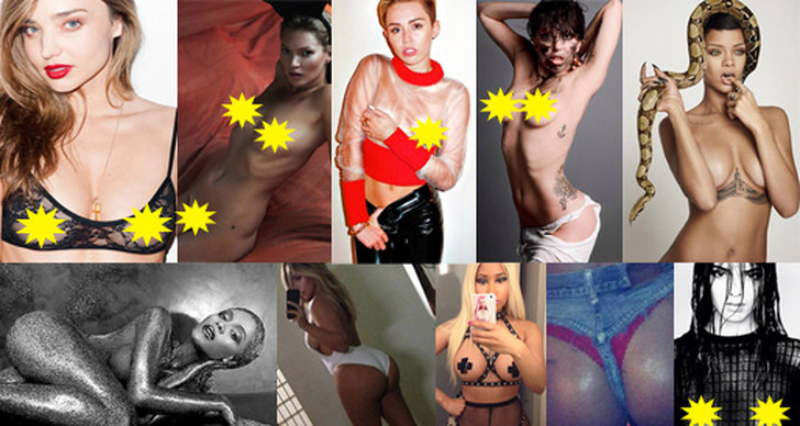 Nicki Minaj, instagram, Rihanna, Terry Richardson, Lady Gaga, Miley Cyrus