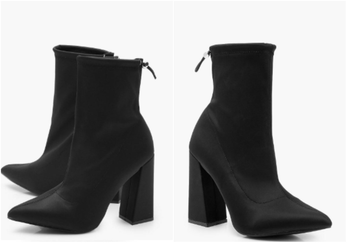 Sock heels Sock heels