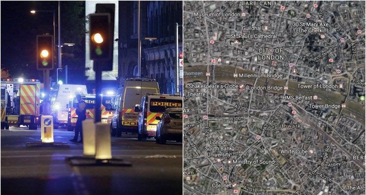 Terrorattacken på London Bridge, Terrordåd