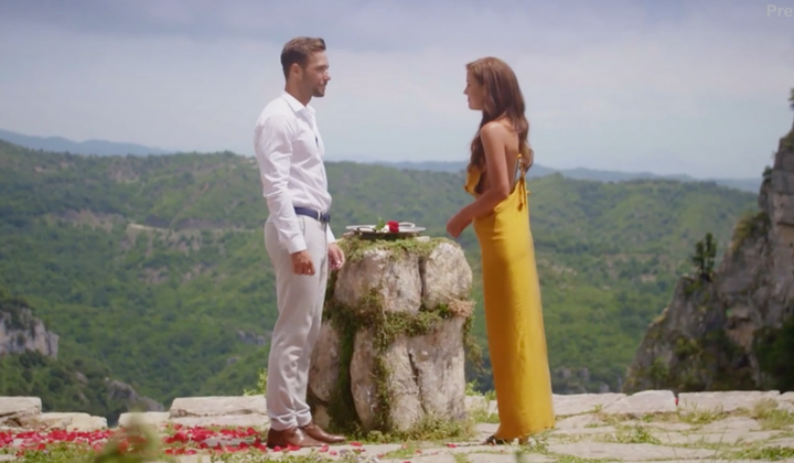 Sista roscermonin i Bachelor 2018. Sista roscermonin i Bachelor 2018.
