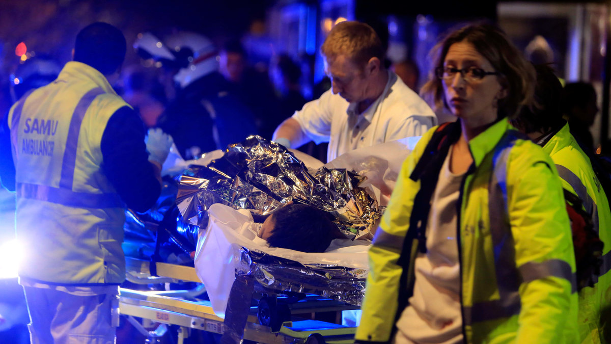 Efter en av terrorattackerna i Paris