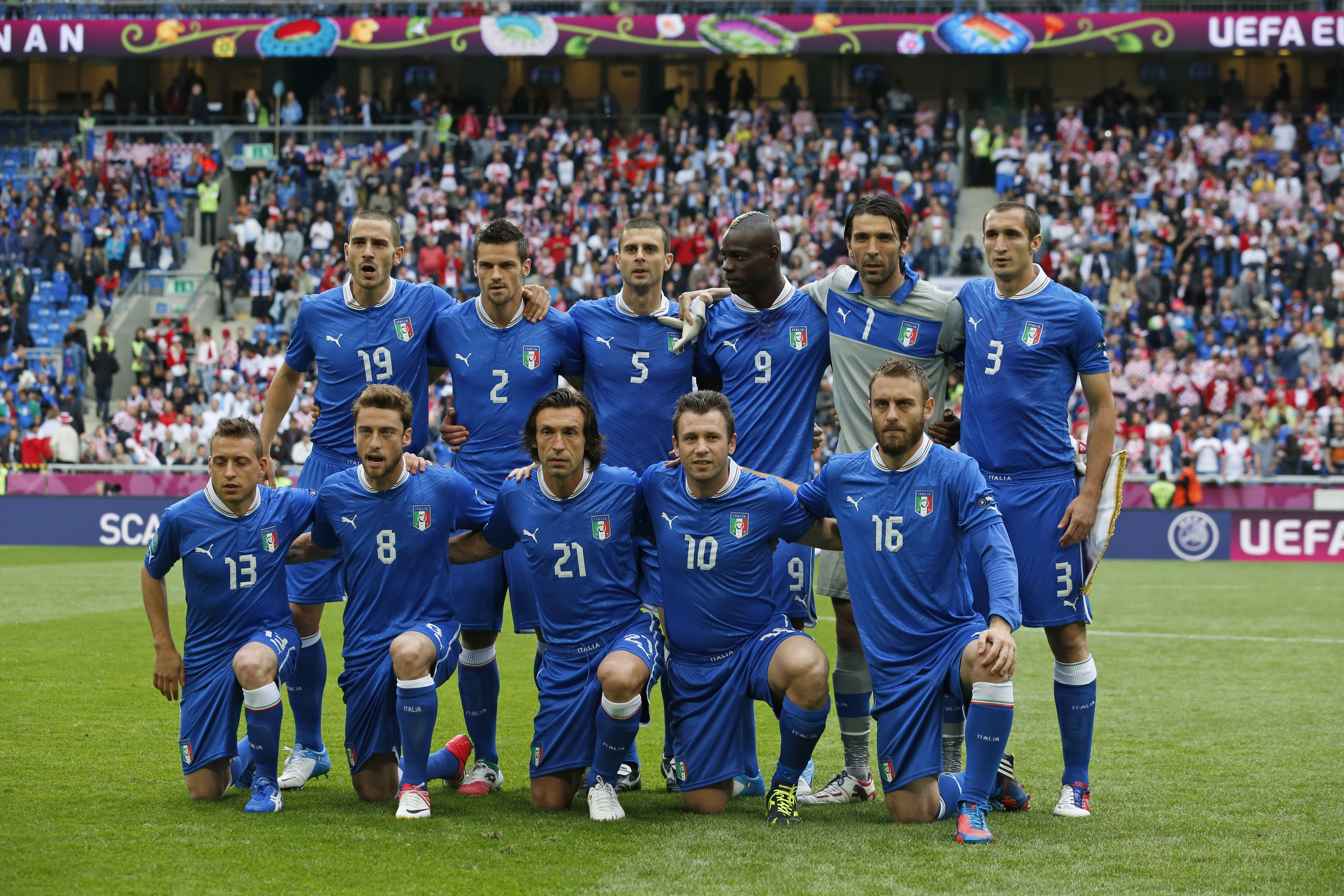Italiens startelva. Italiens startelva.