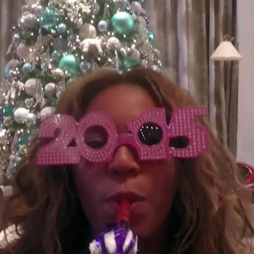Beyoncé verkar se fram emot år 20015. Beyoncé verkar se fram emot år 20015.