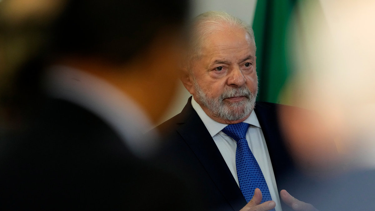 Brasiliens president Luiz Inácio 'Lula' da Silva. Arkivbild.