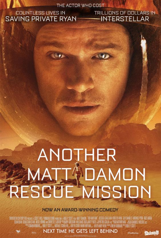Haha The Martian. Haha The Martian.