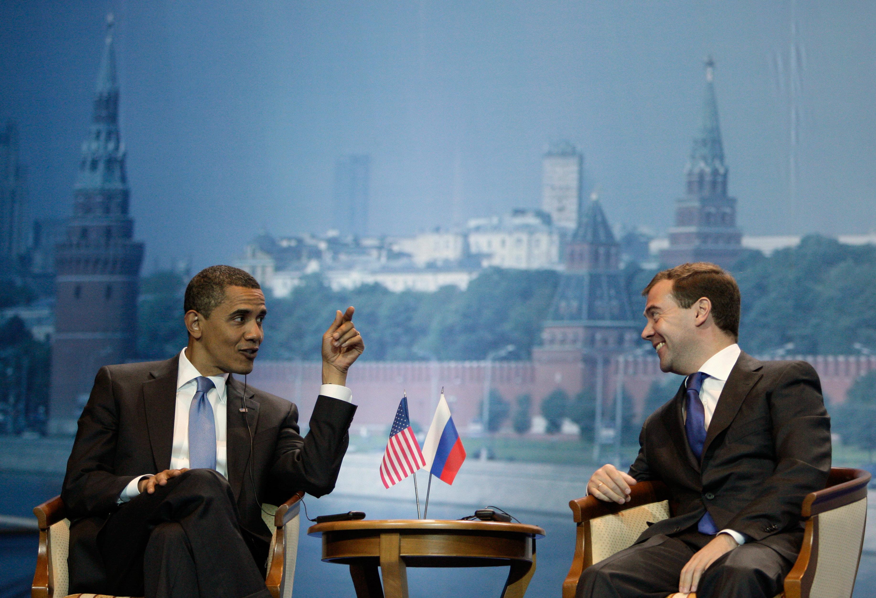 Dmitrij Medvedev, Barack Obama, USA, Ryssland, Spioneri