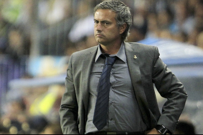 José Mourinho var inte helt nöjd med gårdagens resultat.