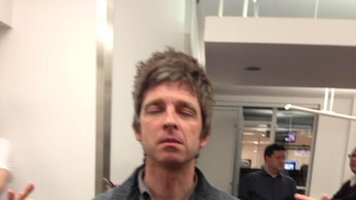 Noel Gallagher visar upp sig från sin bästa sida.