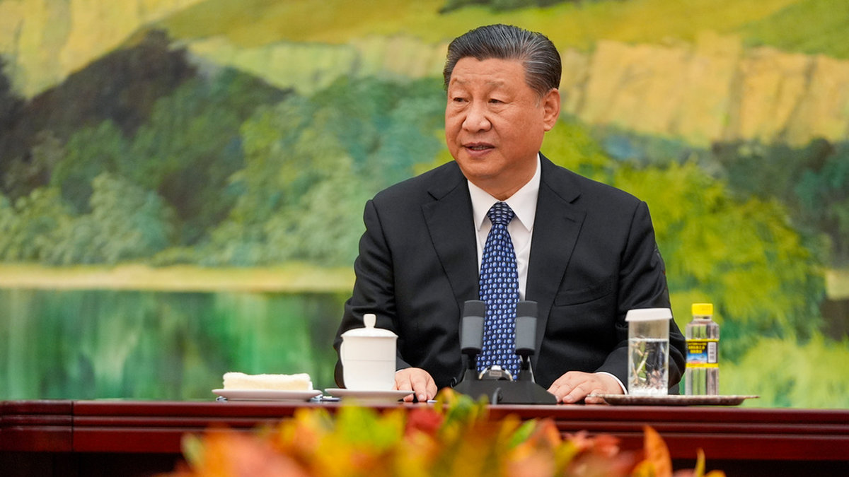 Kinas president Xi Jinping, fotograferad i Peking i förra veckan.