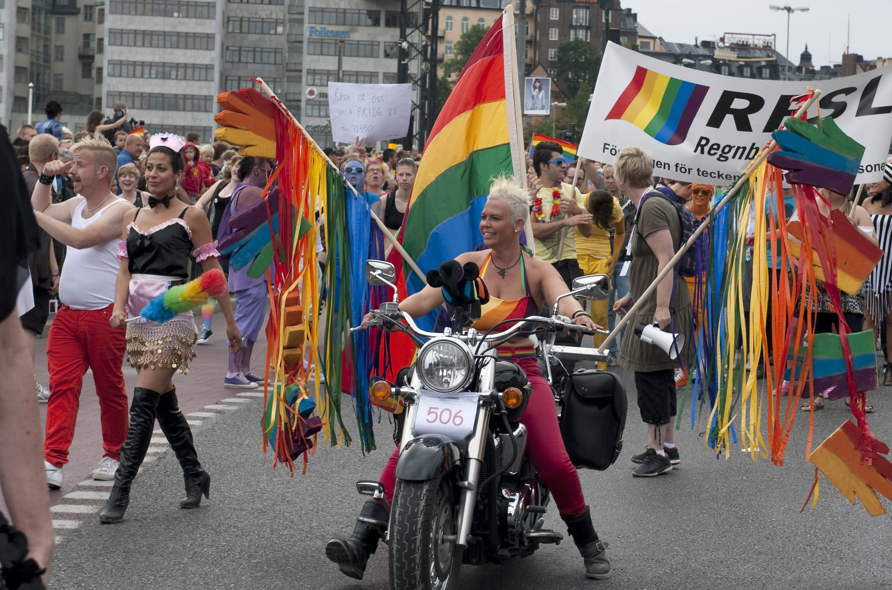 Kommunen spärrade en sida från Stockholms stad som hänvisar till klubbar och restauranger med gay-inriktning.