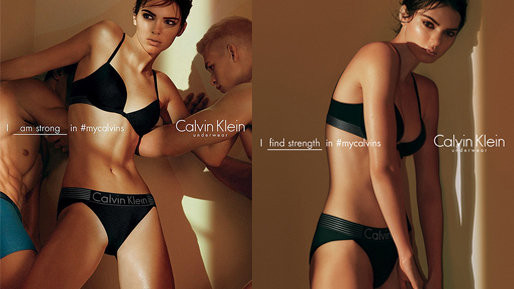 Kampanj, Calvin Klein, Mode, Kendall Jenner, Modell