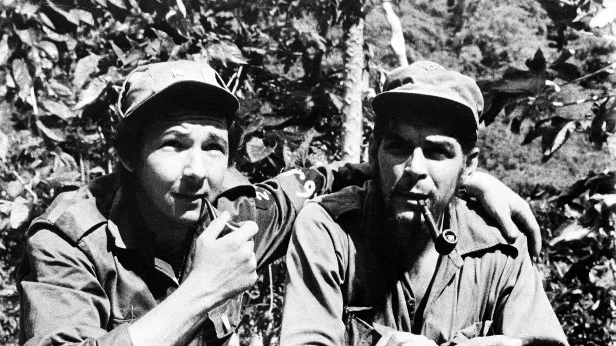 Raul Castro och Che Guevara.