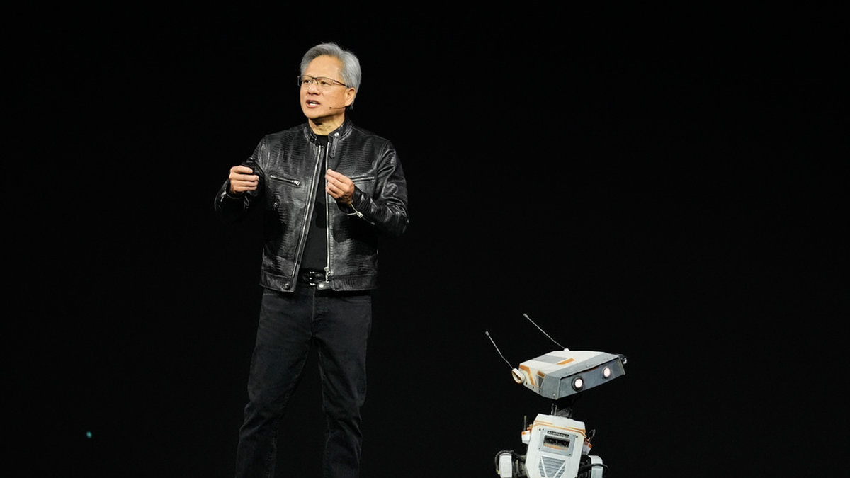 Jensen Huang, chef för Nvidia. Arkivbild.