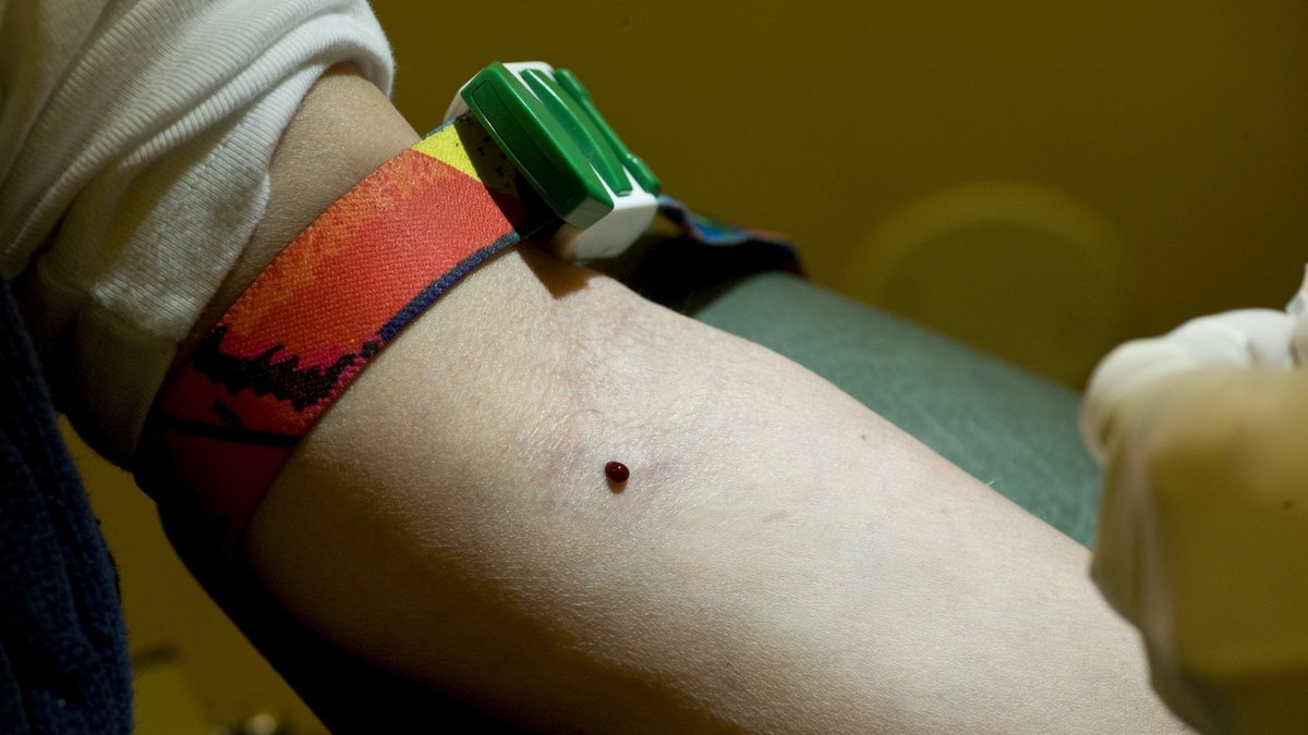 Ett blodprov – test för könssjukdomar