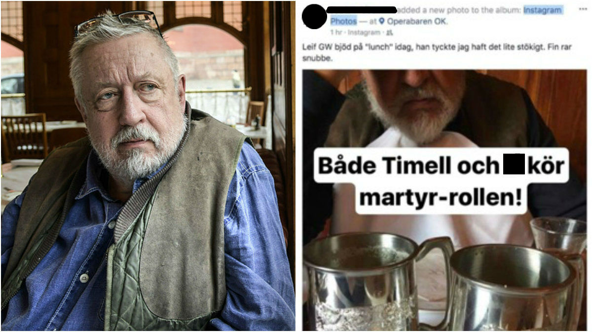 Leif GW Persson bjöd våldtäktsmisstänkte Aftonbladetprofilen på lunch