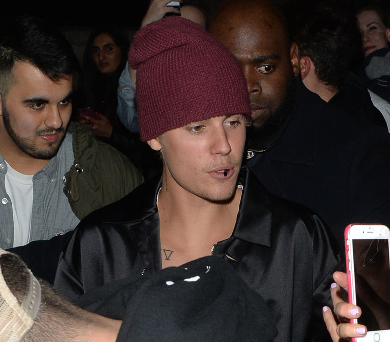 Justin Bieber på nattklubben Tape i London, förra veckan. Justin Bieber på nattklubben Tape i London, förra veckan.