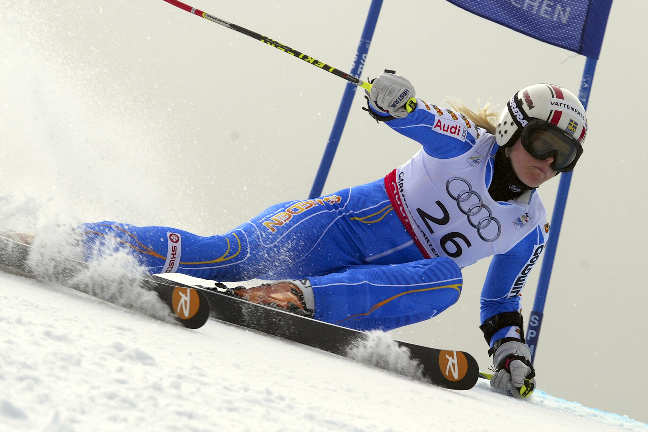 Slalom, Alpint, skidor, Maria Pietilä-Holmner, Storslalom, Anja Parson