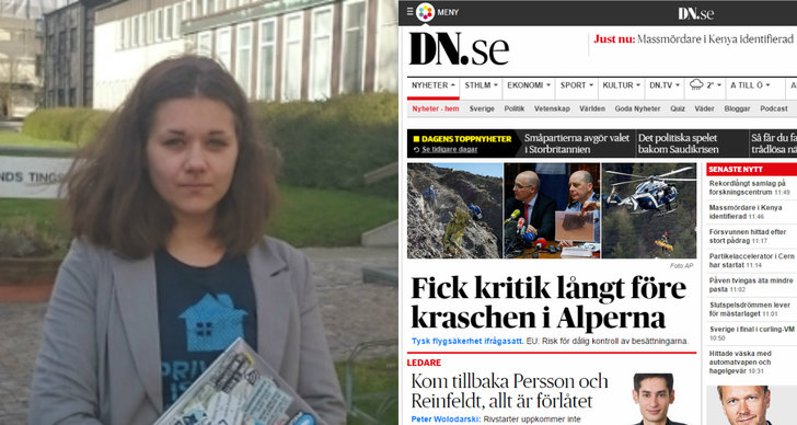 Amelia Andersdotter, Dataintrång, Debatt, DN, Piratpartiet, Dagens nyheter