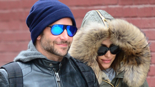 Bradley Cooper och Irina Shayk i New York den 22 november 2015. 