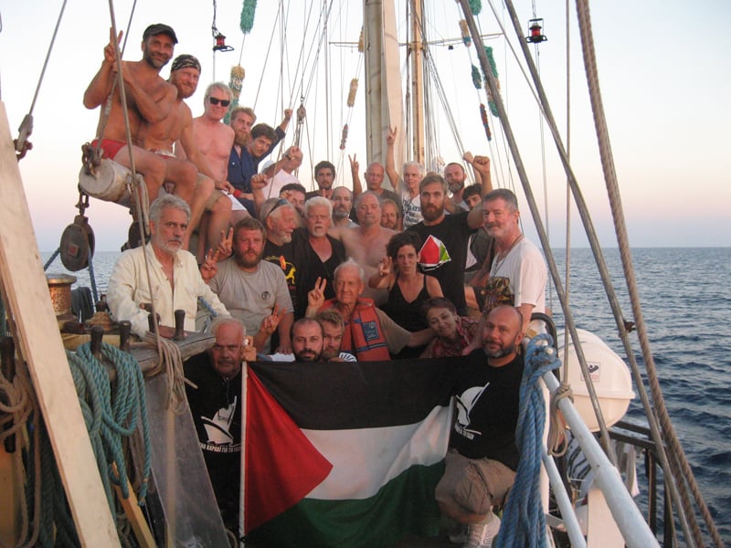 Ship to Gaza, Prinsessan Estelle, Israel