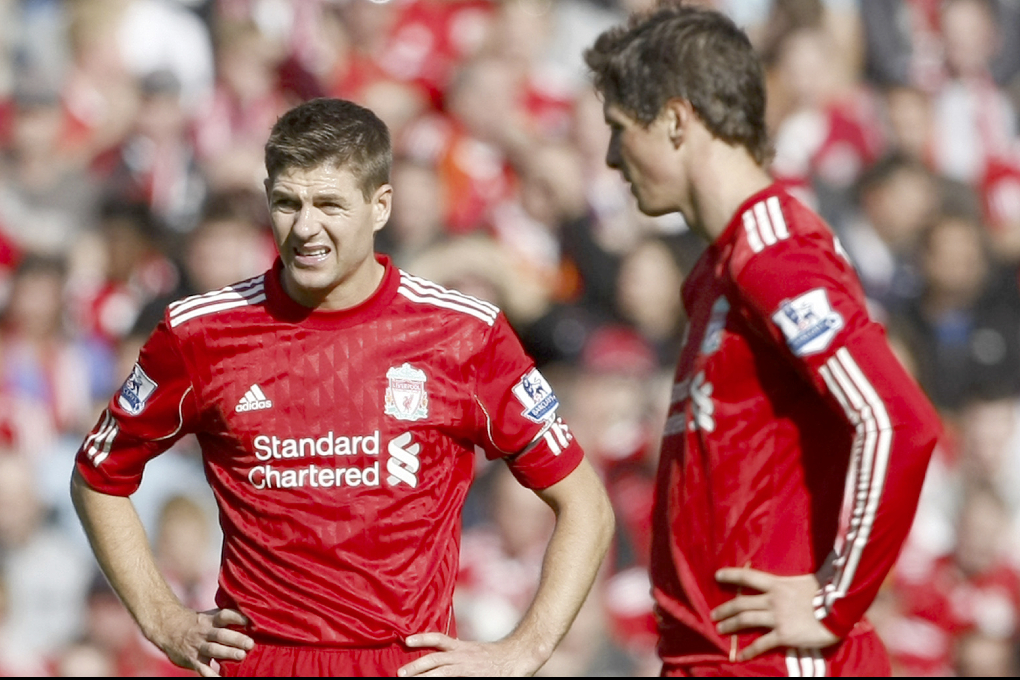 Liverpools två största stjärnor, Steven Gerrard och Fernando Torres.
