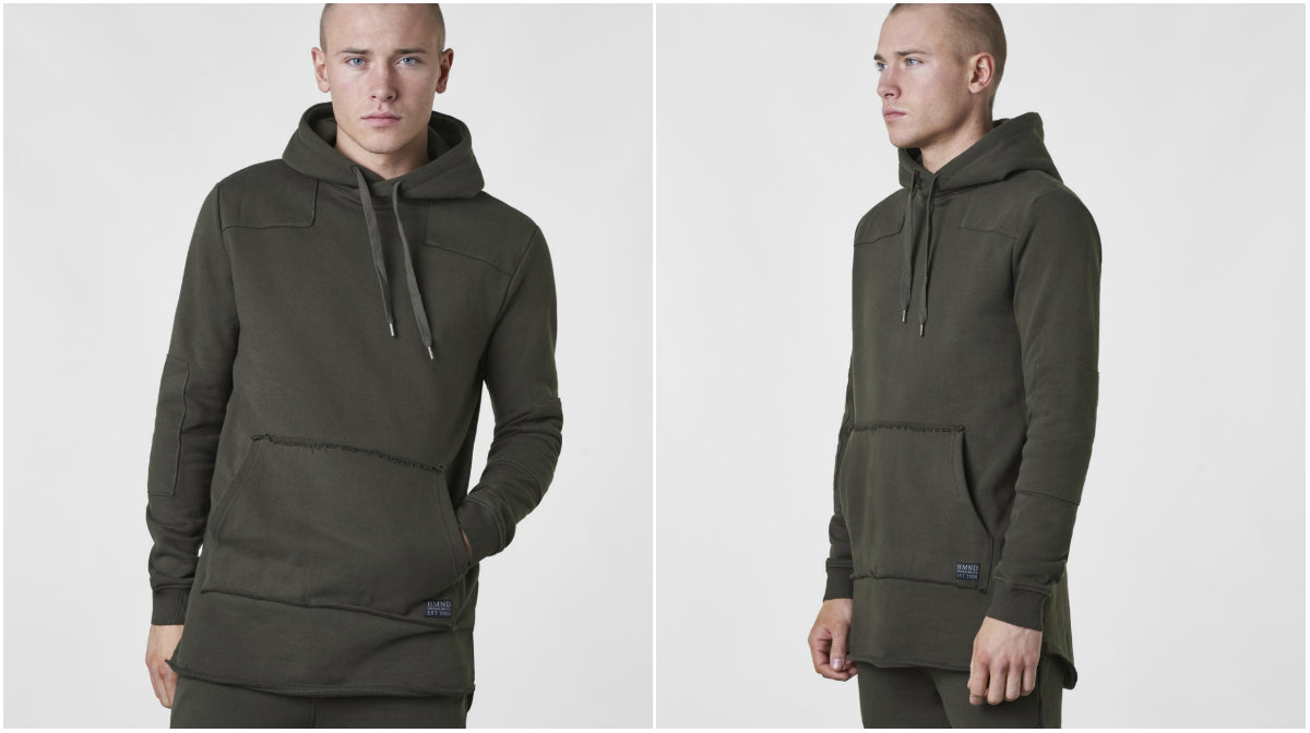 Grön hoodie Grön hoodie