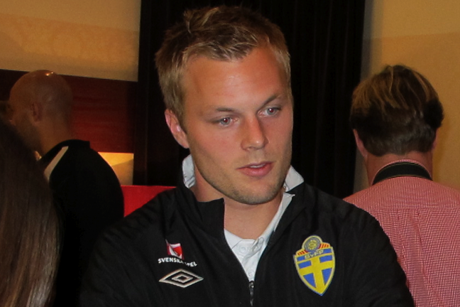 Birmingham, Premier League, Johan Elmander, Erik Hamrén, Sverige, Fotboll, Sebastian Larsson, Landslaget