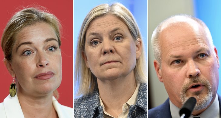 Socialdemokraterna, Morgan Johansson, TT, Magdalena Andersson, annika strandhäll