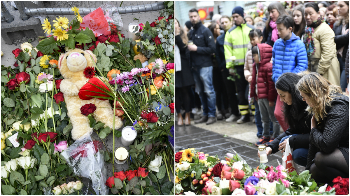 Terrorattentatet på Drottninggatan, Drottninggatan, Åhlens