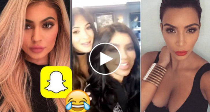 Kylie Jenner, Kim Kardashian, Hollywood, Face Swap, Snapchat