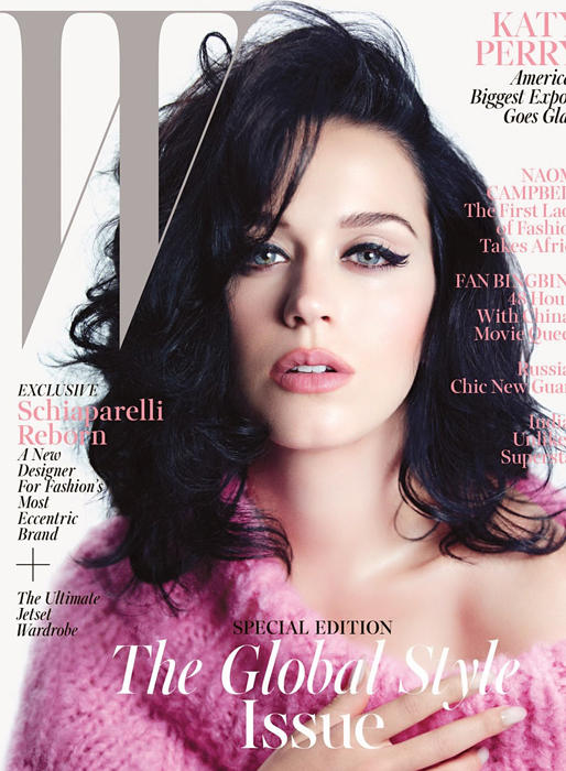 Katy Perry på omslaget till W.