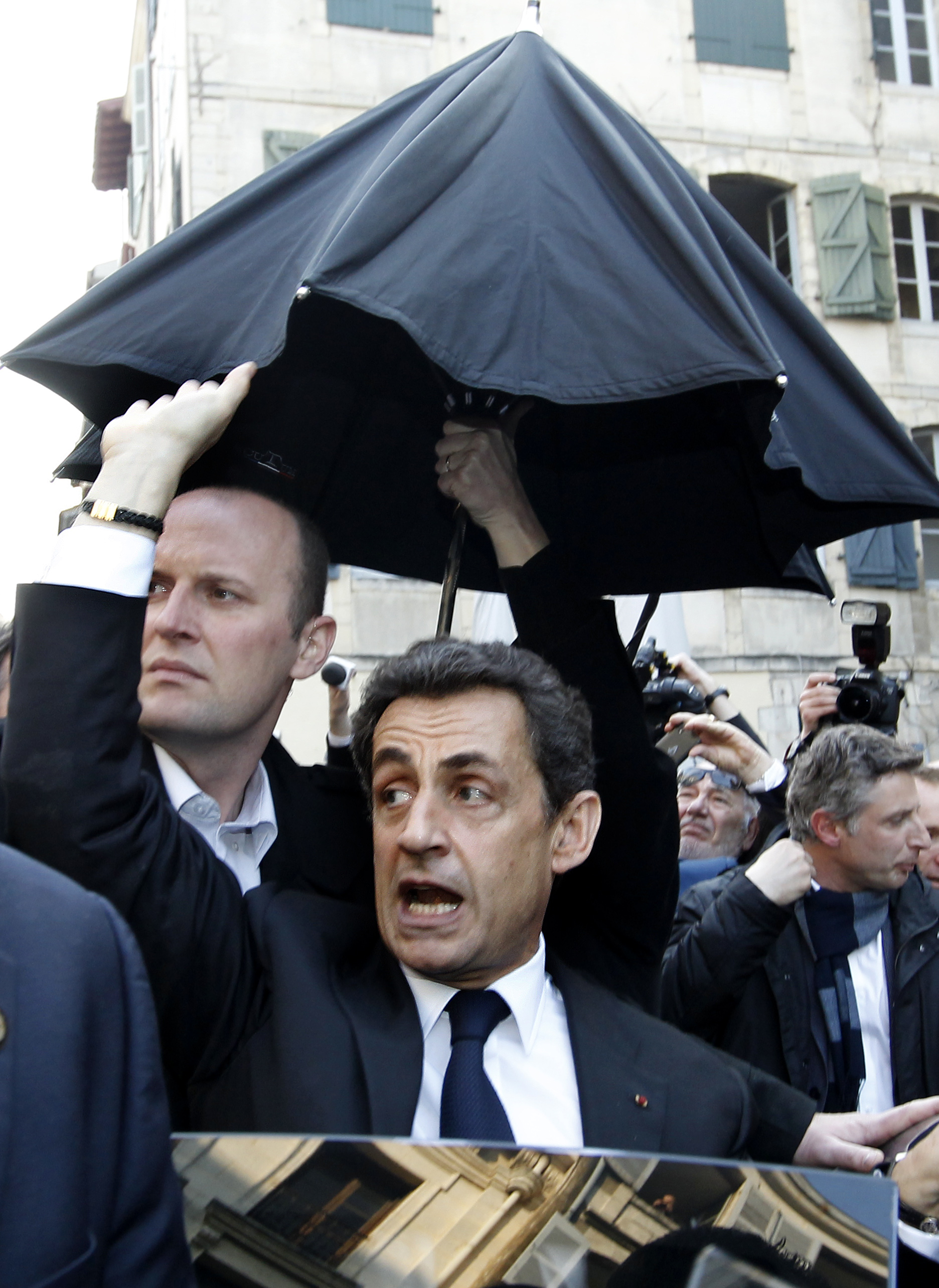 Presidentvalet, Polisen, Nicolas Sarkozy