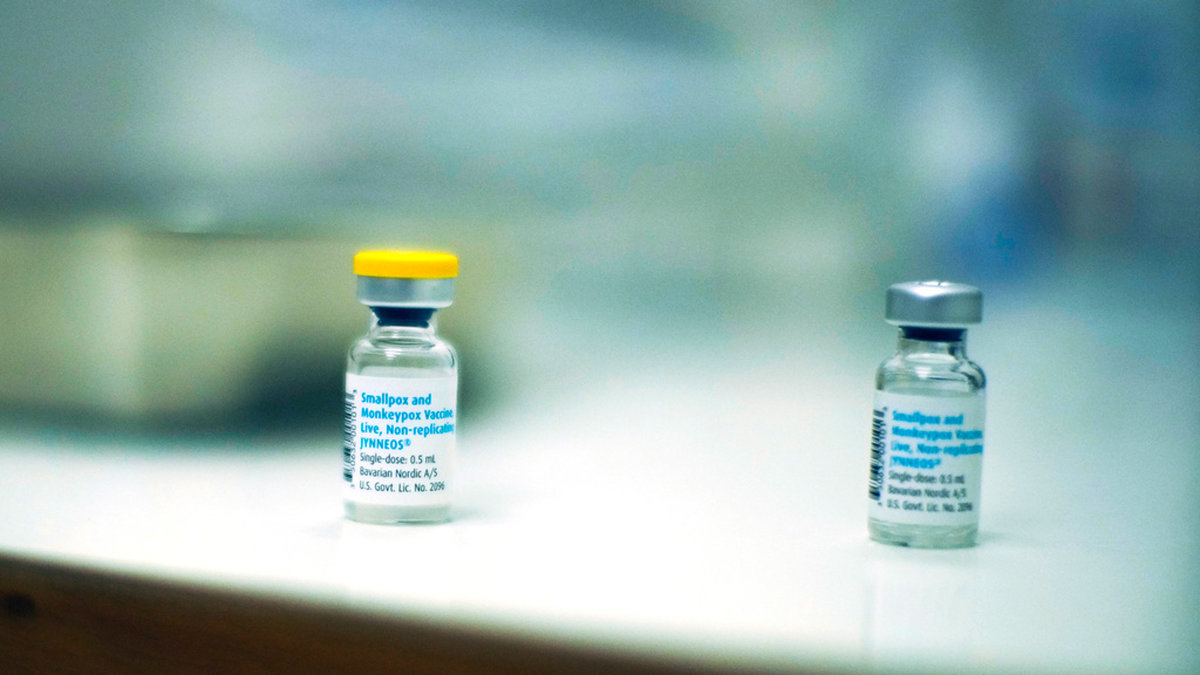 Region Stockholm ska börja vaccinera mot apkoppor i liten skala. Arkivbild.