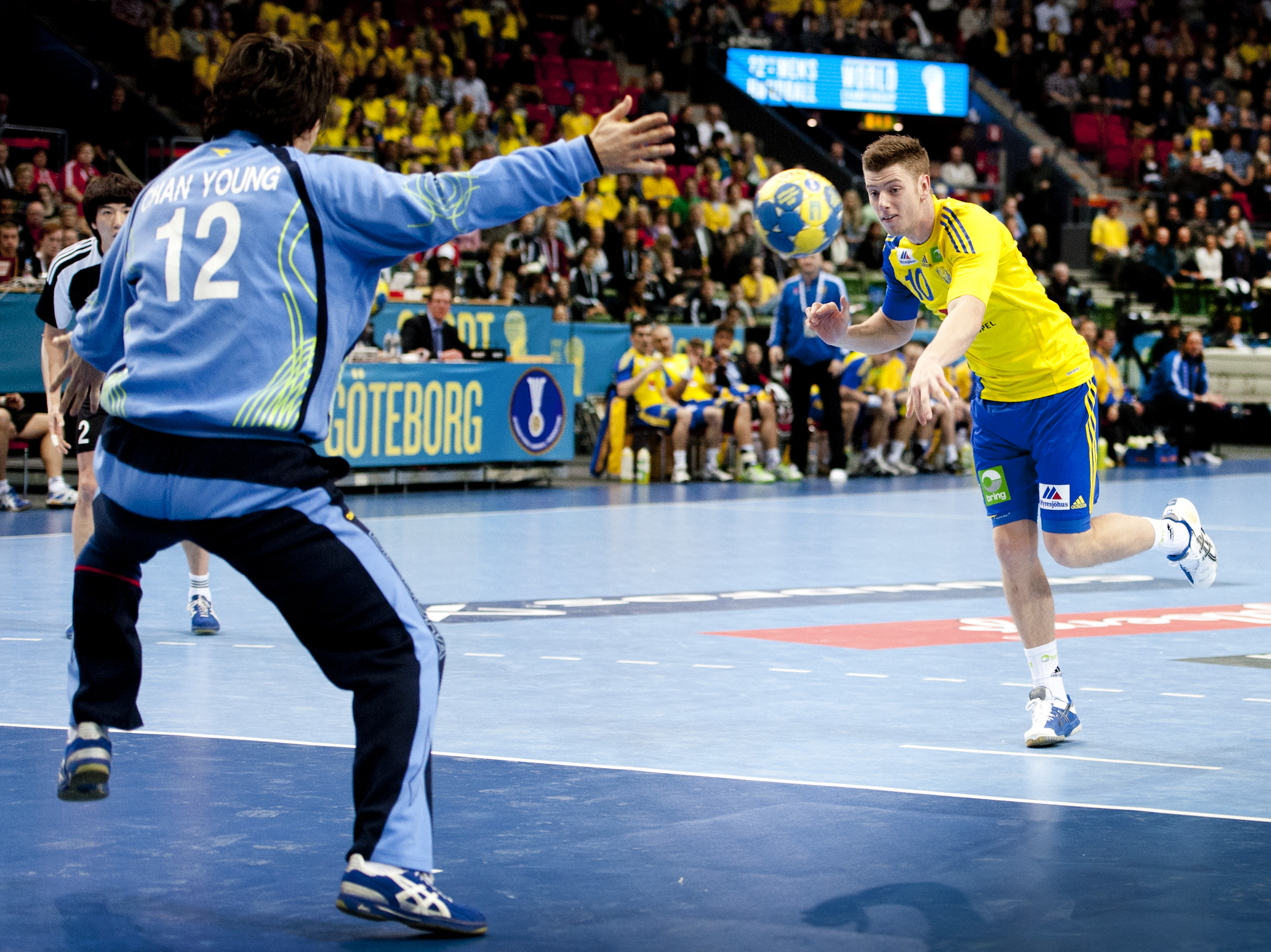 Dalibor Doder spelade riktigt bra under matchen mot Sydkorea. Frågan är nu hur pass långt Sverige kan gå i VM på hemmaplan?