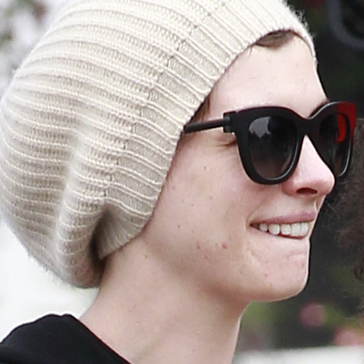 Skådespelerskan Anne Hathaway utan smink. Skådespelerskan Anne Hathaway utan smink.