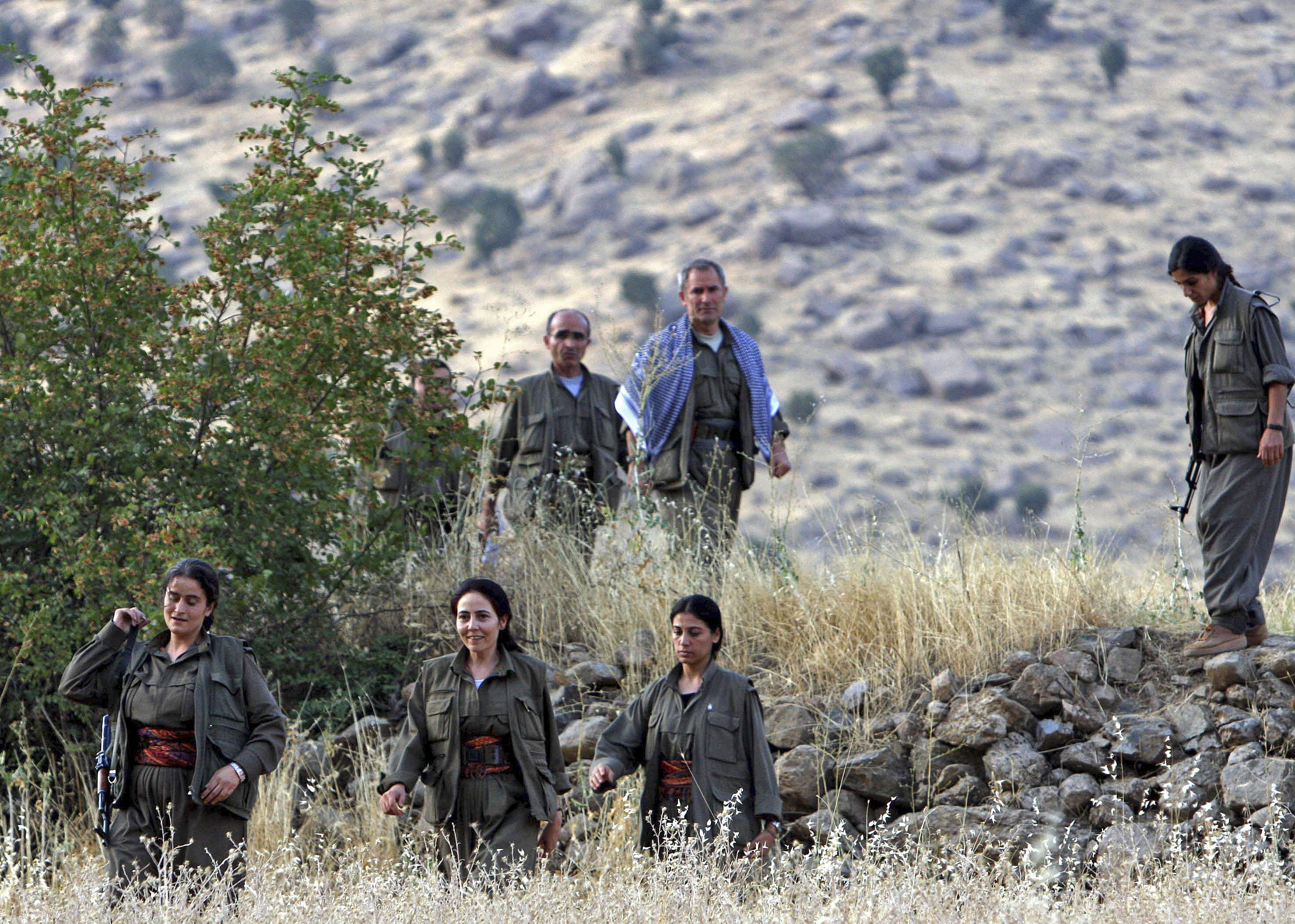 Kurder, Krig, PKK, turkiet