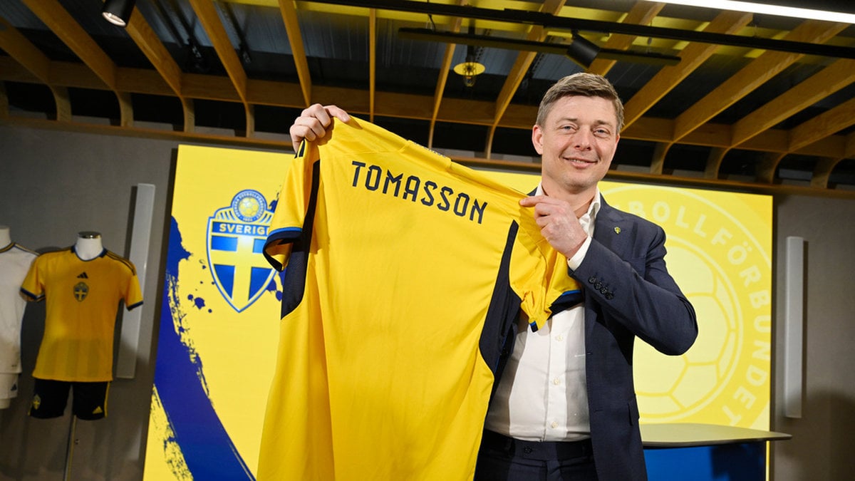 Herrlandslagets nye förbundskapten Jon Dahl Tomasson.