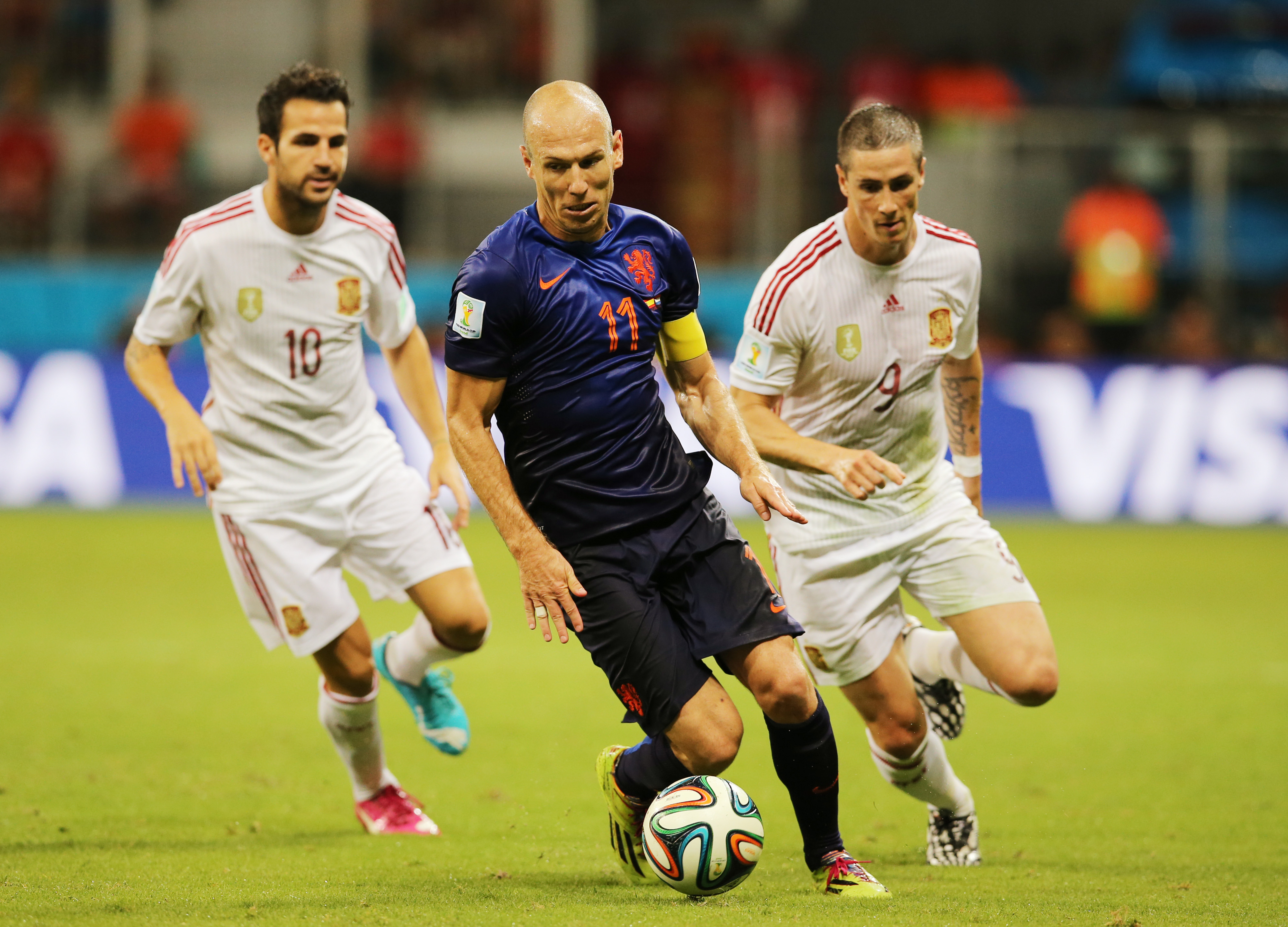 Arjen Robben, VM, Fotboll, världens snabbaste, Hastighet, Sergio Ramos