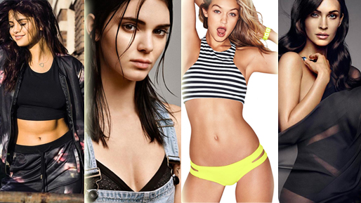 Kändis, Kendall Jenner, Selena Gomez, Megan Fox, Reklam