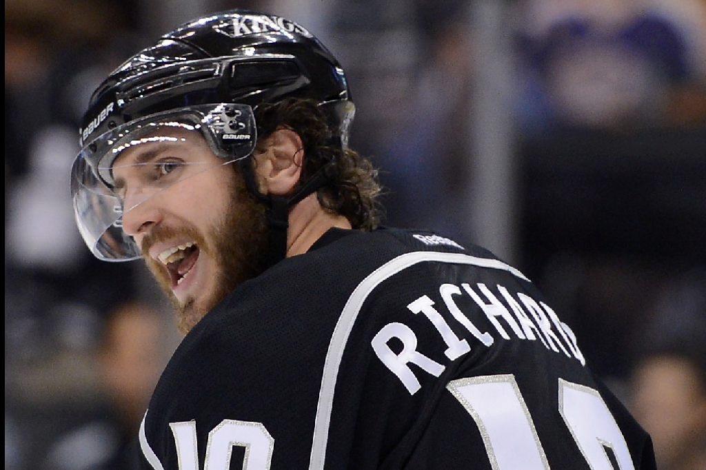 Mike Richards, center. Mike Richards, center.