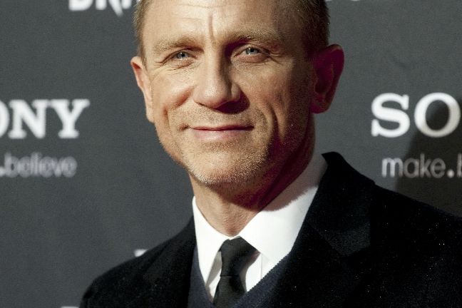 Daniel Craig var glad. Daniel Craig var glad.
