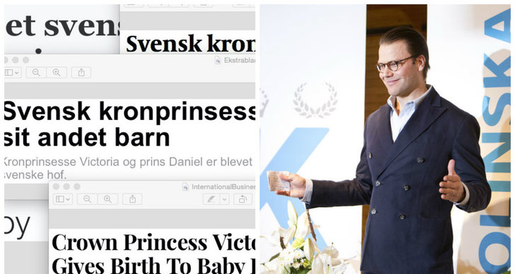 Hovet, Prins Daniel, Prins Oscar, kronprinsessan Victoria