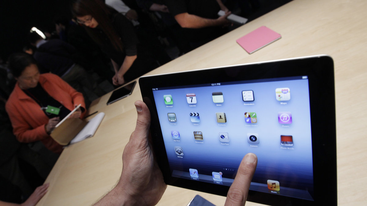 Apples iPad är kungen på marknaden.