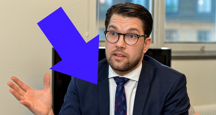 Sverigedemokraterna, Inizio, Opinionsundersökning
