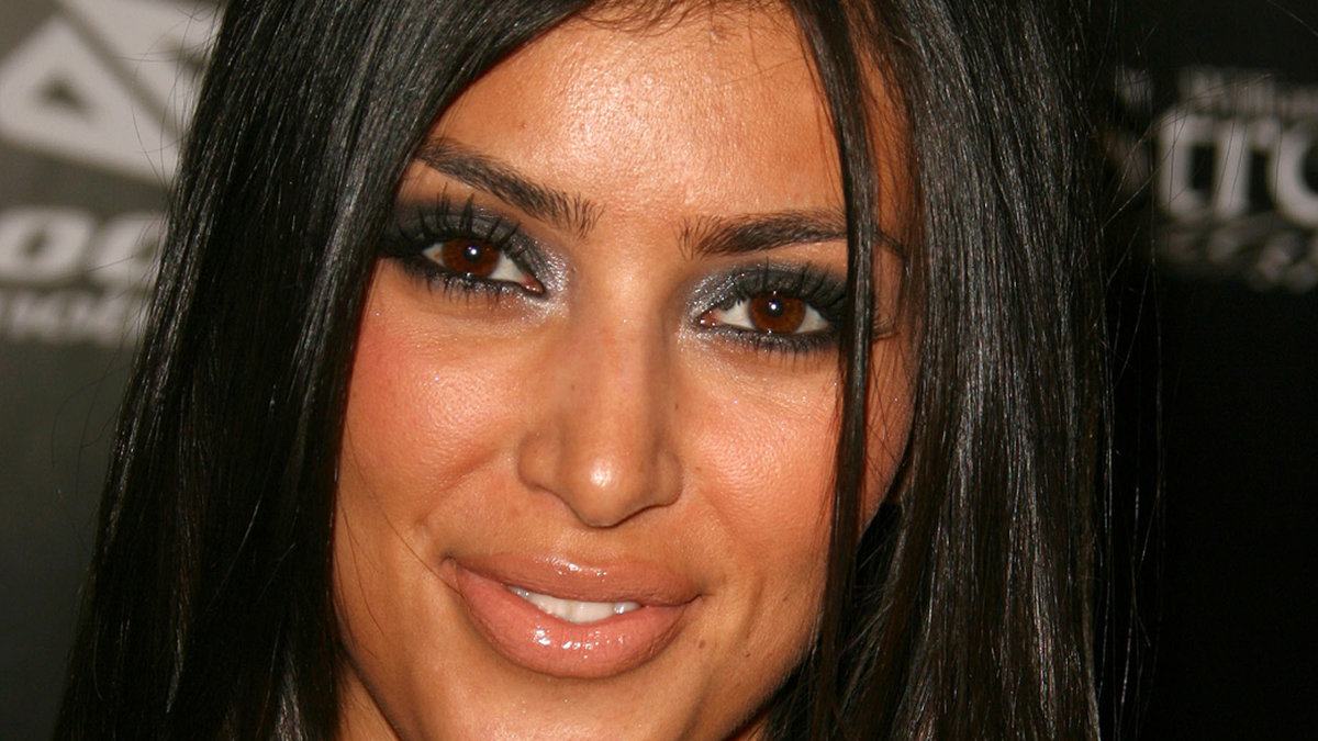 Kim Kardashian år 2006. 